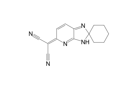 2-{Spiro[cyclohexane-1,2'(5'H)-3'H-imidazo[4,5-b]pyridin-5'-ylidene}-propanedinitrile