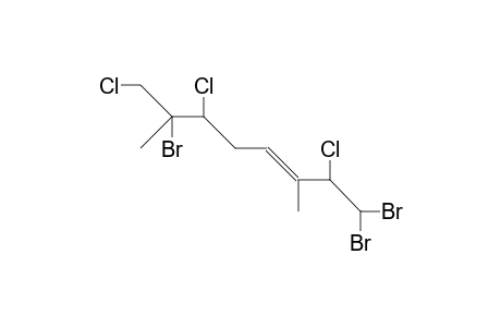 (3E,2R,6R,7S)-1,1,7-Tribromo-2,6,8-trichloro-3,7-dimethyloct-3-ene