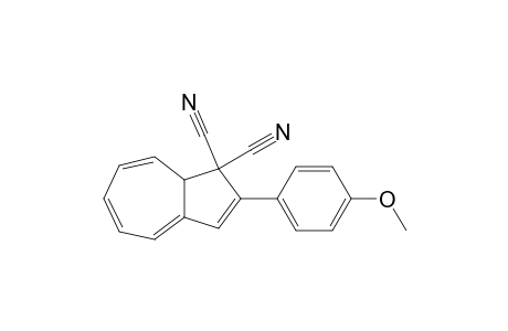 2-(4-Methoxyphenyl)-1,1-(8aH)-azulendicarbonitril
