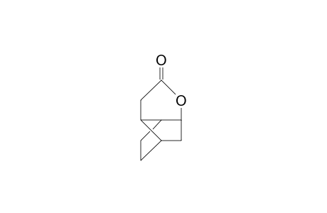 Bicyclo(2.2.1)heptan-2-exo-yl-7-(syn-yl-acetic acid) .delta.-lcatone