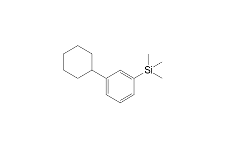 1-Cyclohexyl-3-(trimethylsilyl)benzene