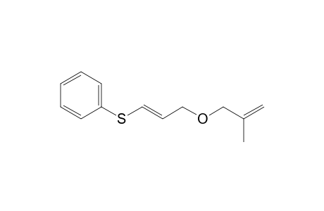 Benzene, [[3-[(2-methyl-2-propenyl)oxy]-1-propenyl]thio]-, (E)-