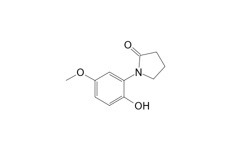 1-(2-Hydroxy-5-methoxyphenyl)pyrrolidin-2-one