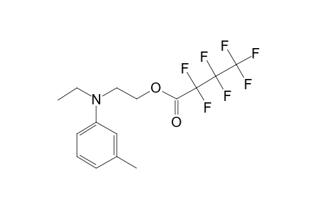 2-(N-Ethyl-N-tolylamino)ethanol, heptafluorobutyrate