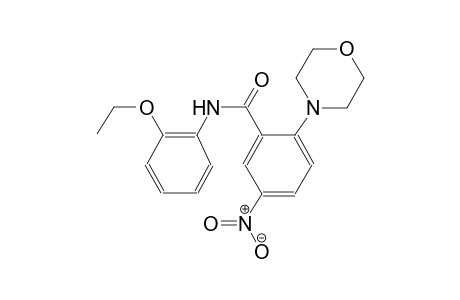 benzamide, N-(2-ethoxyphenyl)-2-(4-morpholinyl)-5-nitro-