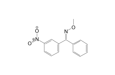 (E)-3-Nitrobenzophenone O-methyl oxime