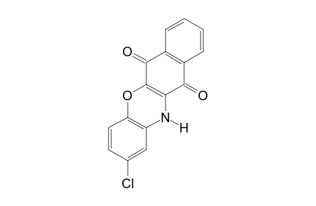 2-Chloro-12H-benzo(b)phenoxazine-6,11-dione