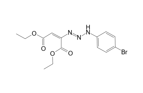 Diethyl (2E)-2-[(2E)-3-(4-bromophenyl)-2-triazenyl]-2-butenedioate