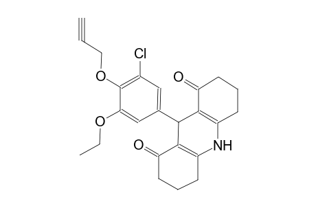 1,8(2H,5H)-acridinedione, 9-[3-chloro-5-ethoxy-4-(2-propynyloxy)phenyl]-3,4,6,7,9,10-hexahydro-
