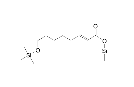 Octen-2-oic acid <8-hydroxy->, di-TMS