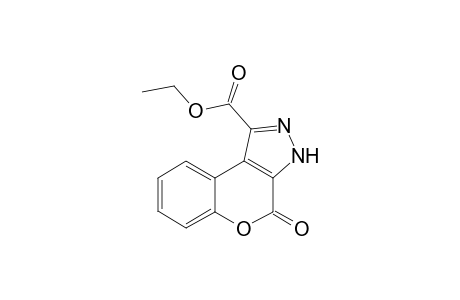 Ethyl 3,4-Dihydro-4-oxo-1-benzopyrano[3,4-c][2]pyrazole-1-carboxylate