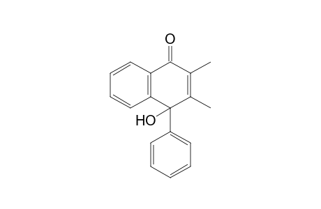 2,3-dimethyl-4-hydroxy-4-phenyl-1(4H)-naphthalenone