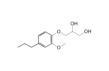 3-(2-methoxy-4-propylphenoxy)-1,2-propanediol