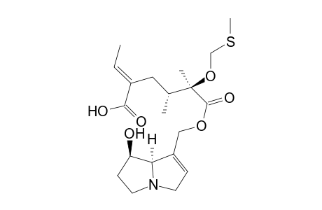 6-Hydroxy-1-azabicyclo[3.3.0]octan-3-en-4-yl 2-(methylthiomethoxy)-2,3-dimethyl-5-carboxyhept-5-enoate