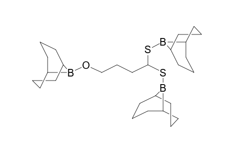 Butane, 4-(9-borabicyclo[3.3.1]non-9-yloxy)-1,1-bis(9-borabicyclo[3.3.1]non-9-ylthio)-