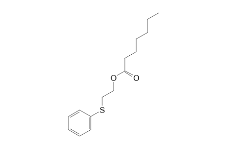 2-(Phenylthio)ethyl heptanoate