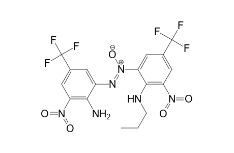 Benzenamine, 2-[[2-amino-3-nitro-5-(trifluoromethyl)phenyl]-NNO-azoxy]-6-nitro-N-p ropyl-4-(trifluoromethyl)-