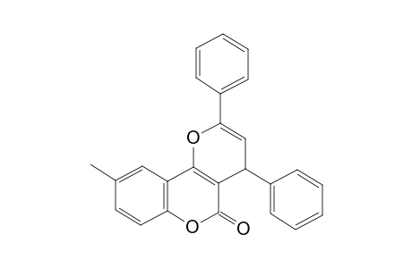 9-Methyl-2,4-diphenylpyrano[3,2-c]chromen-5(4H)-one