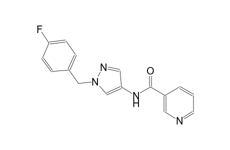 N-[1-(4-fluorobenzyl)-1H-pyrazol-4-yl]nicotinamide