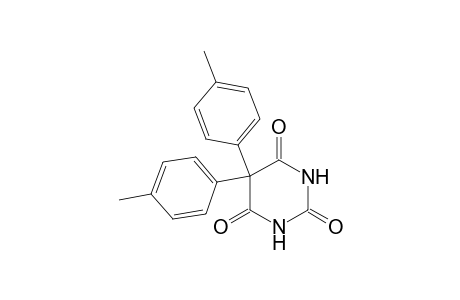 2,4,6(1H,3H,5H)-Pyrimidinetrione, 5,5-bis(4-methylphenyl)-
