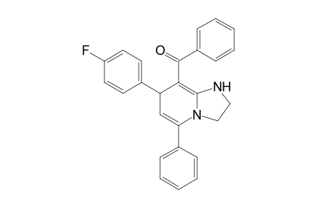 8-Benzoyl-7-(4-fluorophenyl)-5-phenyl-1,2,3,7-tetrahydroimidazo[1,2-a]pyridine