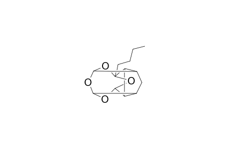 1-Butyl-2,4,6,13-tetraoxapentacyclo[5.5.1.0(3,11).0(8,12)]tridecane