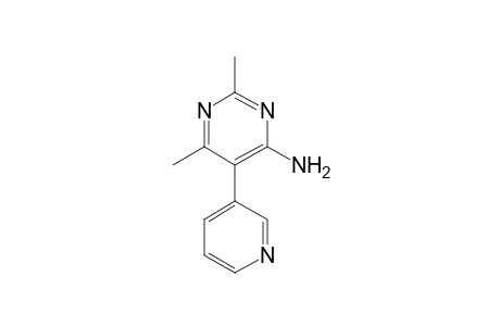 4-Amino-2,6-dimethyl-5-(pyridin-3'-yl)-pyrimidine