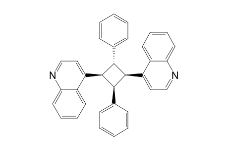 (1.alpha.,2.alpha.,3.beta.,4.beta.)-1,3-bis(4-chinolinyl)-2,4-diphenylcyclobutan