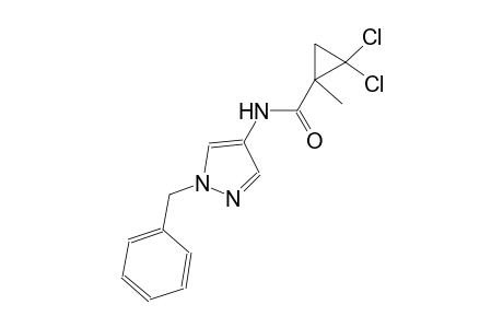 N-(1-benzyl-1H-pyrazol-4-yl)-2,2-dichloro-1-methylcyclopropanecarboxamide