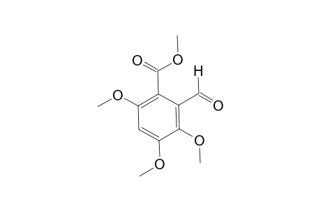 2-Formyl-3,4,6-trimethoxy-benzoic acid methyl ester