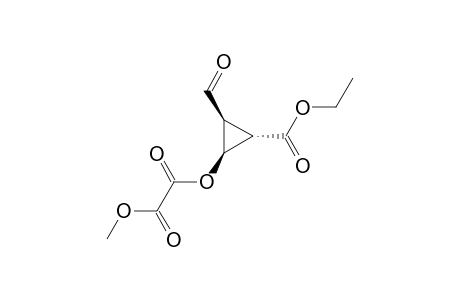 (1S,2S,3S)-(-)-OXALIC-ACID-2-ETHOXYCARBONYL-3-FORMYL-CYCLOPROPYLESTER-METHYLESTER