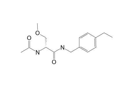 (R)-N-(4'-ETHYL)-BENZYL_2-ACETAMIDO-3-METHOXYPROPIONAMIDE