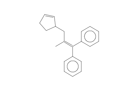 1-Propene, 3-(2-cyclopentenyl)-2-methyl-1,1-diphenyl-