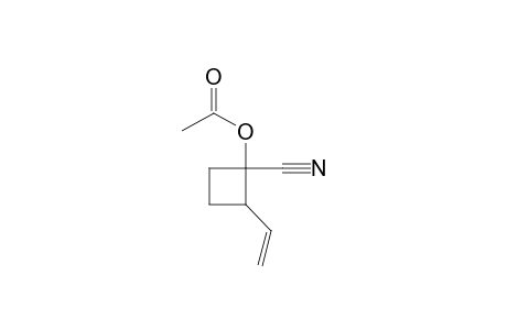Acetic acid (1-cyano-2-vinylcyclobutyl)ester