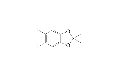 5,6-Diiodo-2,2-dimethyl-1,3-benzodioxole