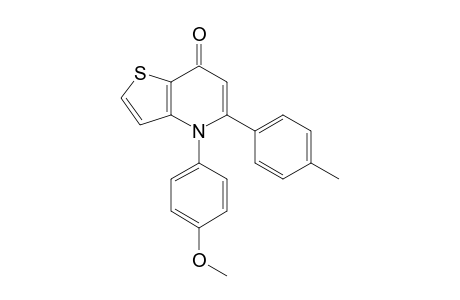 4-(4-Methoxyphenyl)-5-p-tolylthieno[3,2-b]pyridin-7(4H)-one