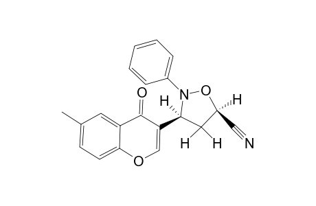 exo-6-Methyl-3-(5-cyano-2-phenyloxazolidin-3-yl)benzopyran-4-one