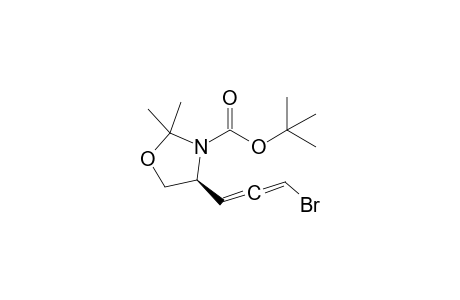 (4S)-4-(3-bromopropa-1,2-dienyl)-2,2-dimethyl-3-oxazolidinecarboxylic acid tert-butyl ester
