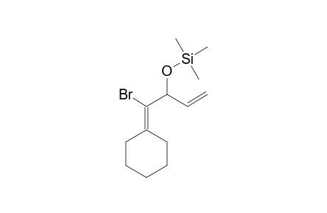 ((1-[Bromo(cyclohexylidene)methyl]-2-propenyl)oxy)(trimethyl)silane