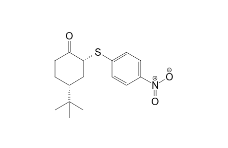 (cis)-4-tert-Butyl-2-(4-nitrophenylsulfanyl)-cyclohexanone