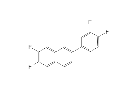 2-(3', 4'-Difluorophenyl)-6,7-difluoronaphthalene