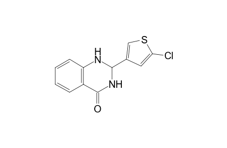 2-(5-chloro-3-thienyl)-2,3-dihydroquinazolin-4(1H)-one