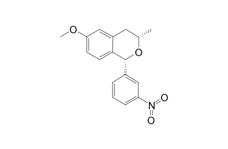 (1R,3S)-6-METHOXY-3-METHYL-1-(3-NITROPHENYL)-ISOCHROMAN