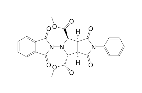 Dimethyl rel-(1R,2R,4R,5S)-6,8-dioxo-7-phenyl-3-phthalimido-3,7-diazabicyclo-[3.3.0]octane-2,4-dicarboxylate