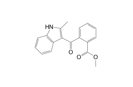 2-Methyl-3-((o-methoxycarbonylphenyl)carbonyl)-indole