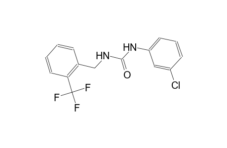 N-(3-chlorophenyl)-N'-[2-(trifluoromethyl)benzyl]urea