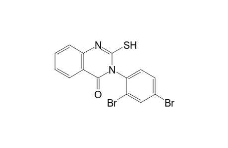 3-(2,4-Dibromophenyl)-2-mercapto-3H-quinazolin-4-one