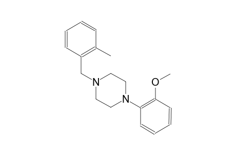 piperazine, 1-(2-methoxyphenyl)-4-[(2-methylphenyl)methyl]-