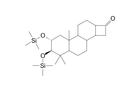 Bis(trimethylsilyl) ether of Ent-2.alpha.,3.beta.-dihydroxy-17-norkauran-16-one
