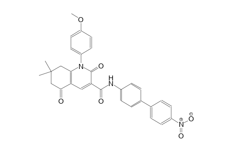 1-(4-methoxyphenyl)-7,7-dimethyl-N-(4'-nitro[1,1'-biphenyl]-4-yl)-2,5-dioxo-1,2,5,6,7,8-hexahydro-3-quinolinecarboxamide